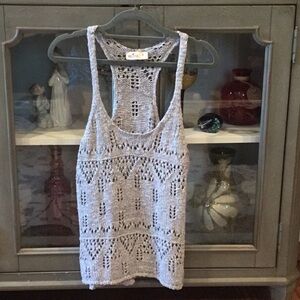 Hollister racer back tank top.